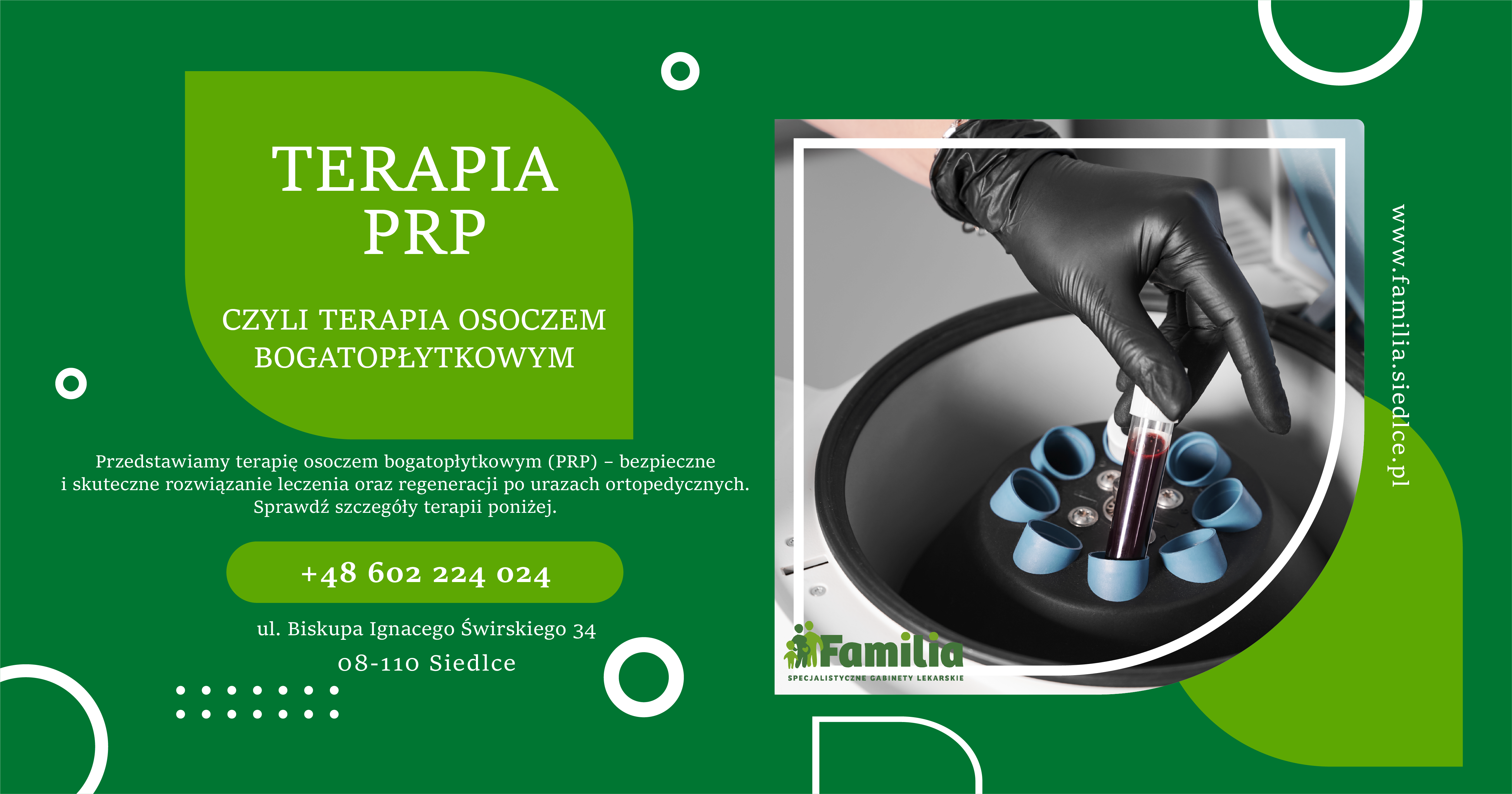 Terapia osoczem bogatopłytkowym (PRP) – leczenie problemów z kolanami