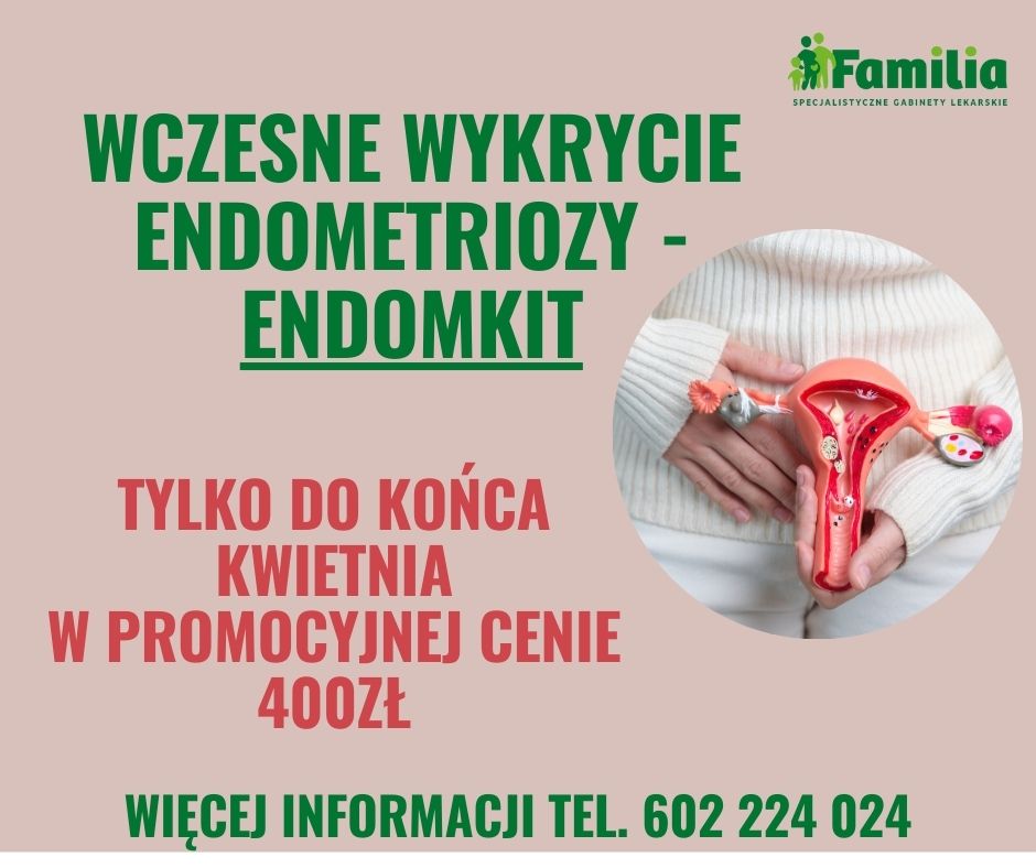 NOWOŚĆ-  TEST NA ENDOMETRIOZĘ